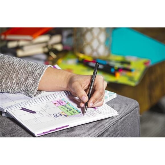 Zebra Pen F-301 Stainless Steel Retractable Ballpoint Pen  Ballpoint Stainless Steel (Black)